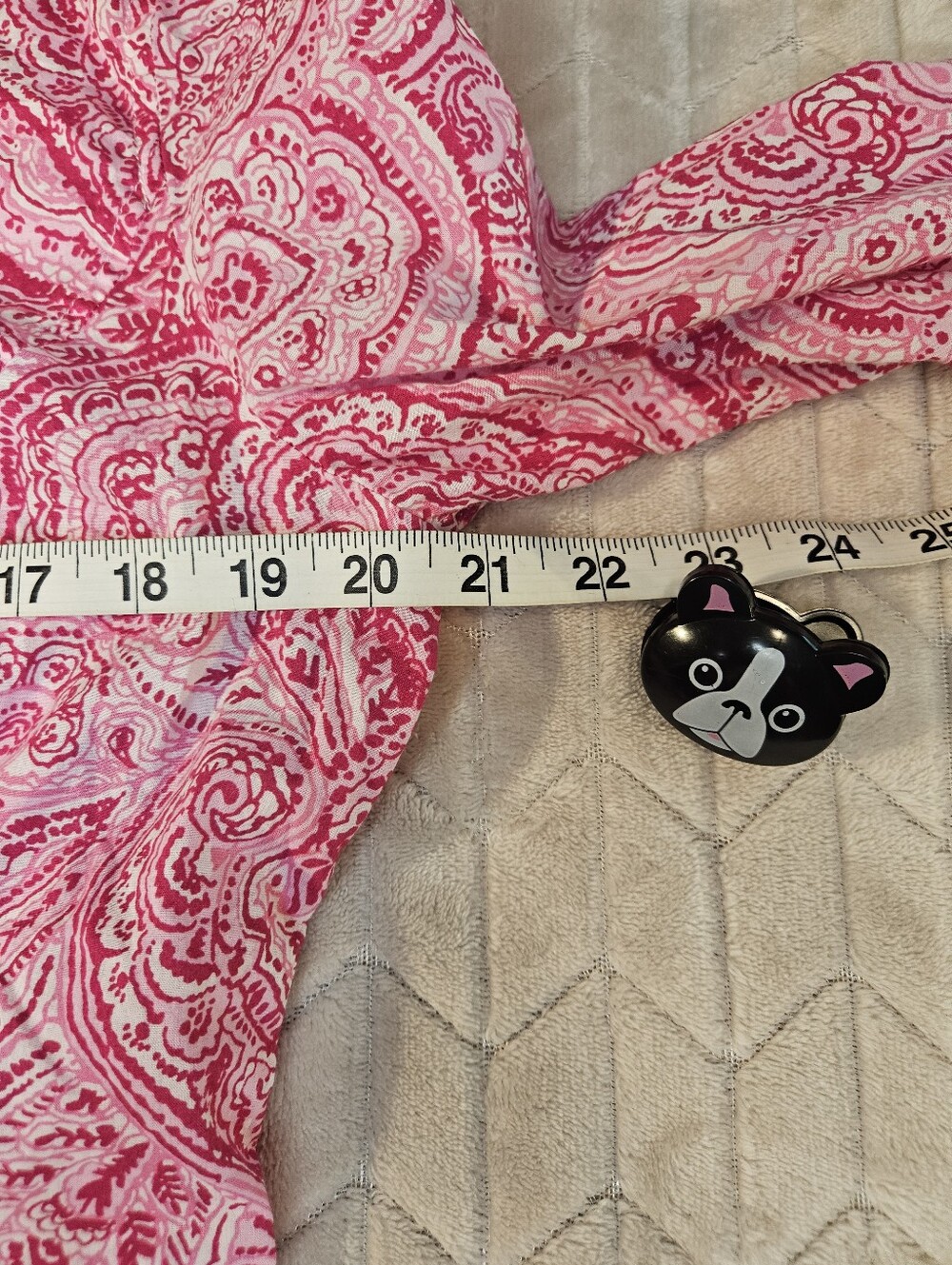 Jones New York Sport Pink Paisley Print Blouse - Picture 6 of 7